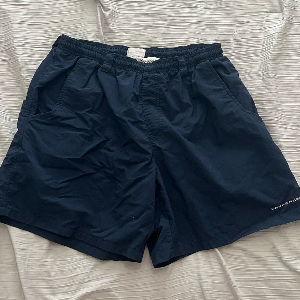 Medium Columbia PFG Swim Trunks 7 in
